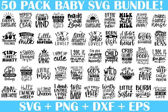 Download Baby Sayings SVG Bundle | Funny Baby SVG - Funny Collection