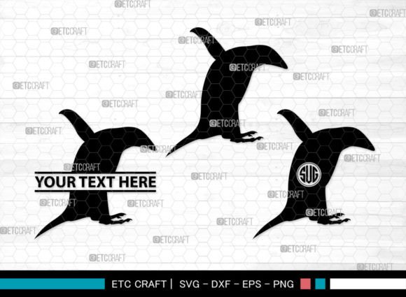 Download Penguin Monogram, Penguin Silhouette - Penguin monogram Collection
